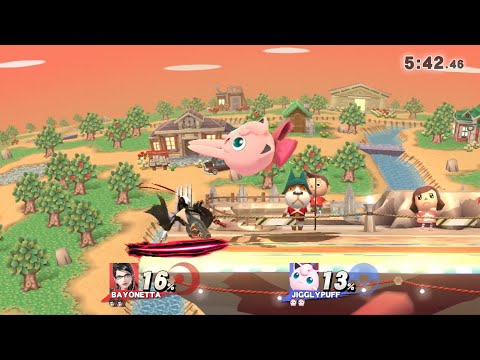 Laf. Sm4sh @ SnB 6 (GF) - Cajun (Bayonetta) vs. Pepe (Ness/Jigglypuff)