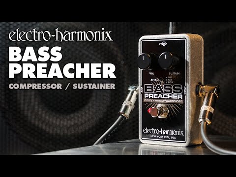 Electro-Harmonix Bass Preacher Compressor 2016 - Present - Black image 2