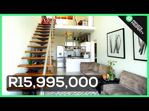 Touring a One Bedroom Loft Apartment Under R1Mill in Dainfern