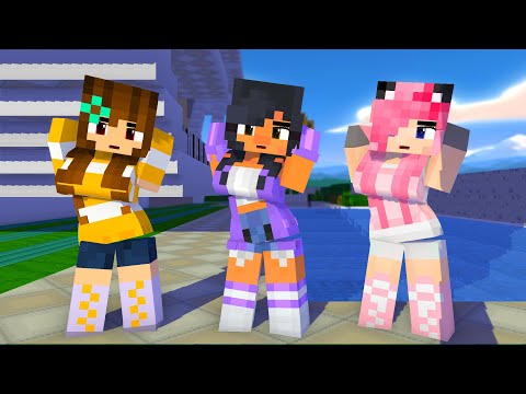 SUPER IDOL YAY ARIGATO FIRST MEET CUTE MACHNCHEESEP1Z, APHMAU, KC - MINECRAFT ANIMATION #shorts