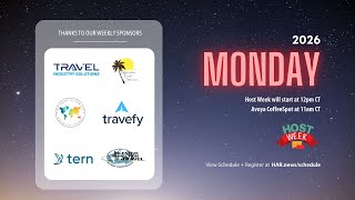 🎉2026 Host Week --- Monday, Jan 26th
