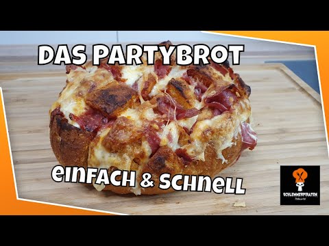 schnelles PARTYBROT | Rezept | Schlemmerpiraten