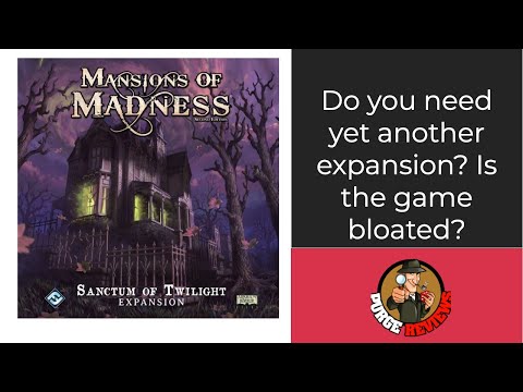 The Purge: # 2312 Mansions of Madness: Second Edition - Sanctum of Twilight: Expansion: One of the best expansions for the franchise