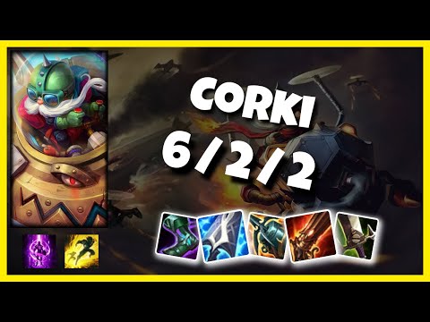 Corki vs Malzahar BR Challenger MID (6/2/2) Gameplay Replay - Patch 10.24