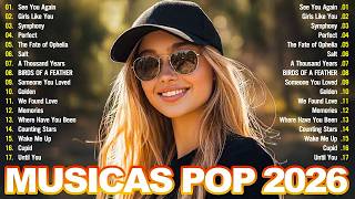 Música Pop Internacional 🔵 Canciones en Inglés Que No Puedes Dejar de Escuchar 🔵 2026