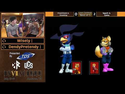 Invincible VII - Doubles - Losers Semi - Preeminent/Slowking Vs. Spark/Zamu