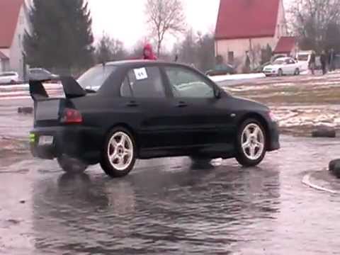 Paweł Ferdek/Mervin - Mitsubishi Lancer Evo VIII - WLTA 2012 I runda - 18.02.2012 r.