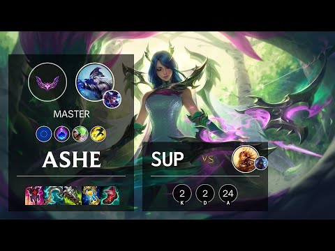 Ashe Support vs Leona - EUW Master Patch 12.5