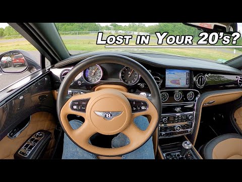 Don't Waste Your 20's - Drive Therapy in the Bentley Mulsanne Speed (POV)