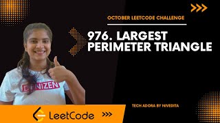 YouTube video '976. Largest Perimeter Triangle'