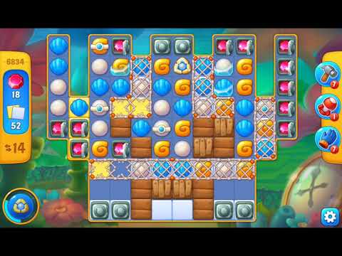 Fishdom 2021 - Level 6834   #playrix #fishdom #gaming
