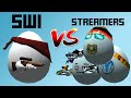 Realswi Vs STREAMERS Compilation Shell Shockers