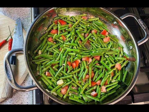 Fry Bodi In Coconut Milk #MeatFreeMondays | CaribbeanPot.com