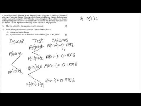 WJEC S1 2013 January Q7 Tree Diagrams Solution