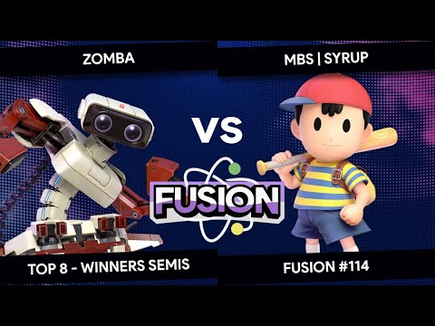Fusion #114 - Zomba (R.O.B.) vs Syrup (Ness) - Top 8 - Winners Semis