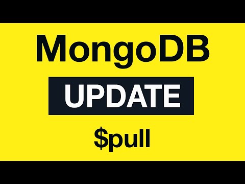 MongoDB Update Queries 18 pull
