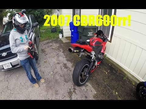 MOTO VLOG - 2007 HONDA CBR600rr TEST RIDE!