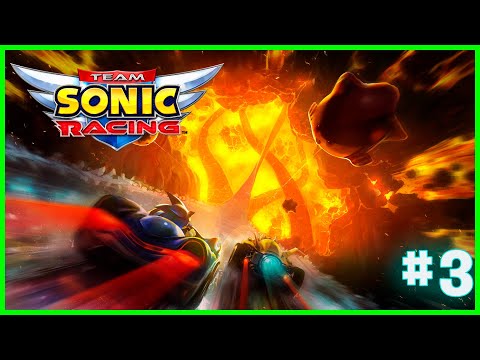 AS CORRIDAS ESTÃO CADA VEZ MAIS DIFÍCEIS !! | Team Sonic Racing #3