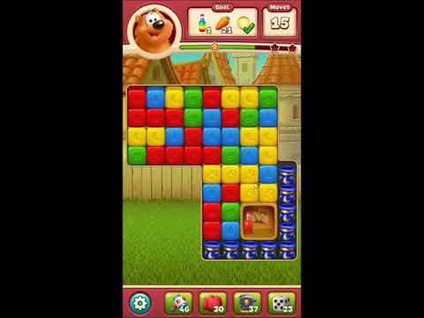 Toon Blast Level 2563 - NO BOOSTERS 🐻🐺🐱 | SKILLGAMING ✔️