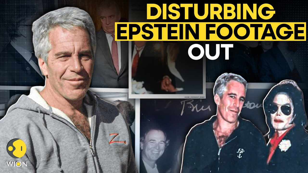 Epstein Files LIVE: Newly Released Epstein Clips Show Private Moments Inside Residence | WION LIVE