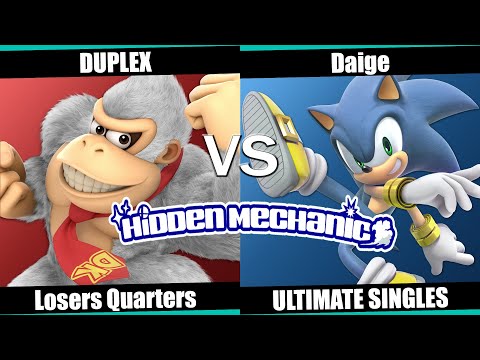 Hidden Mechanic #6 Losers Quarters- Duplex(DK) Vs. Daige(Sonic) SSBU Ultimate Singles