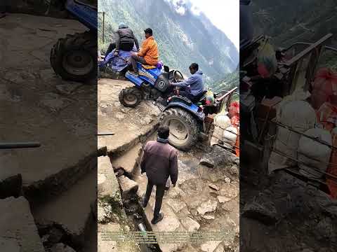 Defying Gradient: How Modified Tractors Conquer Mountain Terrain