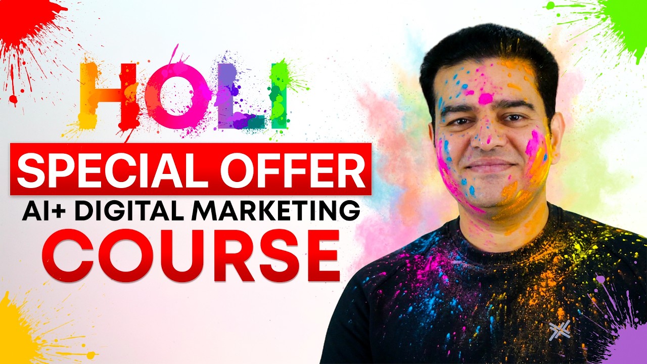 Happy Holi To All Marketing Fundas YouTube Family | #happyholi2026