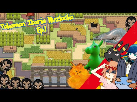 España siendo una región en pokémon, la leche | Pokémon Iberia nuzlocke parte 1