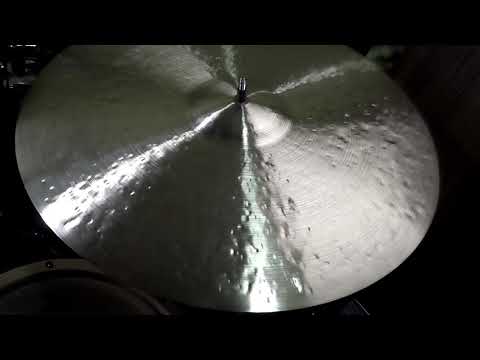 23 Rustico LT Ride, 2666g - Handcrafted cymbals by Craig Lauritsen