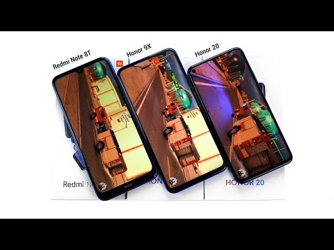 Xiaomi Redmi Note 8T vs Honor 9X / Honor 20 ANTUTU BENCHMARK!