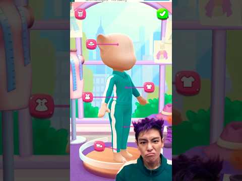 Talking Angela dressing as squid game Thanos❤️‍🔥 no:230 @getreadytowatch  #squidgame #Thanos#230