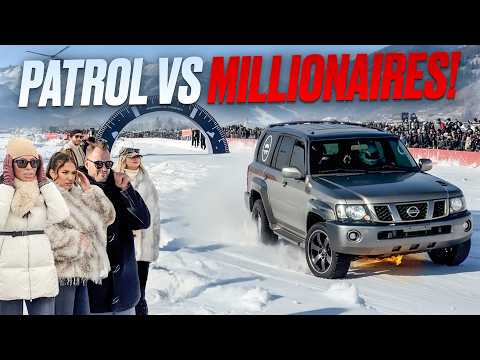 1300HP Nissan Patrol TERRORIZING Millionaires at the MOST EXCLUSIVE WINTER RACING EVENT!