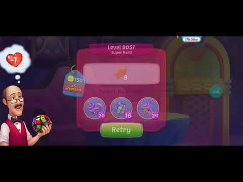 Homescapes Beat Level 8057 | Gameplay Walkthrough 🏠