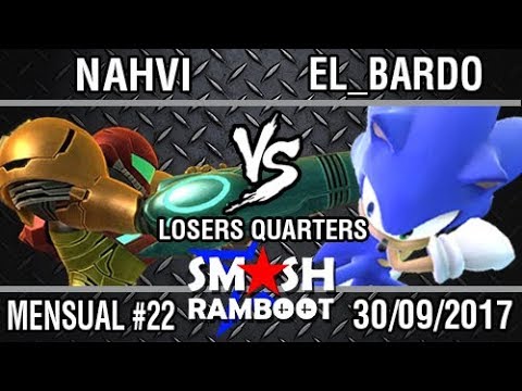 [SmashxRamboot#22] Nahvi (MK, Samus) Vs. El_Bardo (Sonic) Losers Quarters