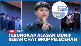 Download lagu Terungkap Alasan Munif Sebar Chat Grup Pelecehan Mahasiswa FH UI mp3