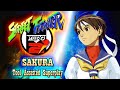 TAS STREET FIGHTER ALPHA 2 GOLD SAKURA KASUGANO