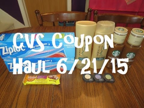 CVS Coupon Haul 6/21/15 ~ Almay Moneymaker!