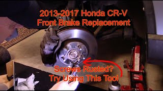2013-2017 Honda CR-V Front Brake Replacement