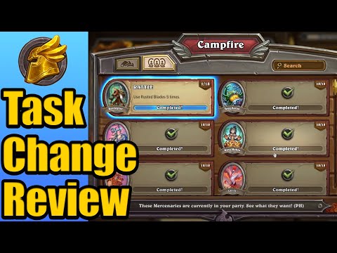 Task System Change Full Overview - Hearthstone Mercenaries