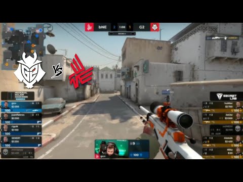 Bad News Eagles vs G2 [HIGHLIGHTS] - Map 1 Dust2 - PGL RMR EUROPE B | Bad News Eagles
