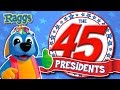 Nursery Rhymes and Kids Songs | The 45 Presidents Song | Raggs TV
