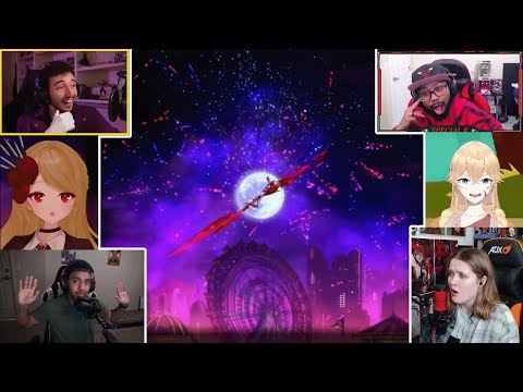 youtubers react to the canto 7 ending cutscene (limbus company)