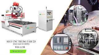 MÁY CNC TRUNG TÂM 2D THAY DAO TỰ ĐỘNG 8 DAO