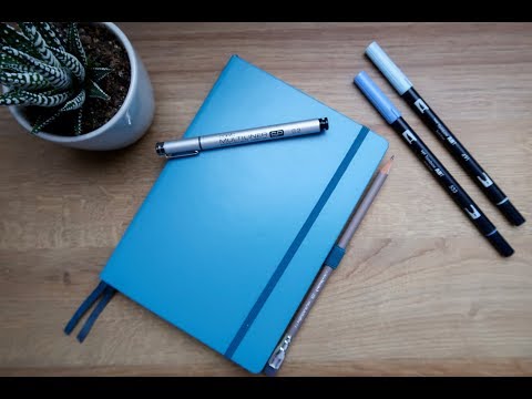 Bullet Journal Aufbau 2018 & Stift Empfehlungen