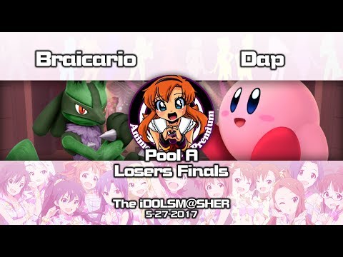 The iDOLSM@SHER: Braicario (Lucario) vs. Dap (Kirby) - SSB4 Pool A LF