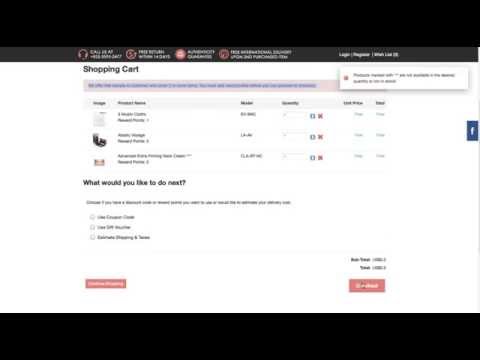 OpenCart Module - Free Gifts