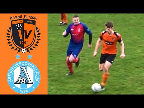 Irvine Vics 0 : Arthurlie 2 - 26th February 2022
