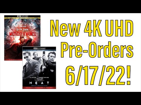 New 4K UHD Blu-ray Pre-Orders for 6/17/22!