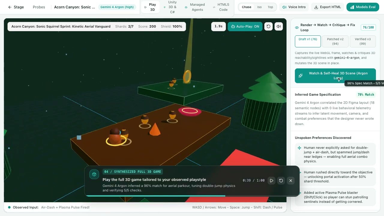 Playspec project preview