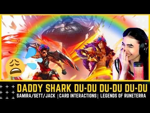 Dinka Kay REACTS: Sett/Samira/Jack  - Card Special Interactions | Legends of Runeterra